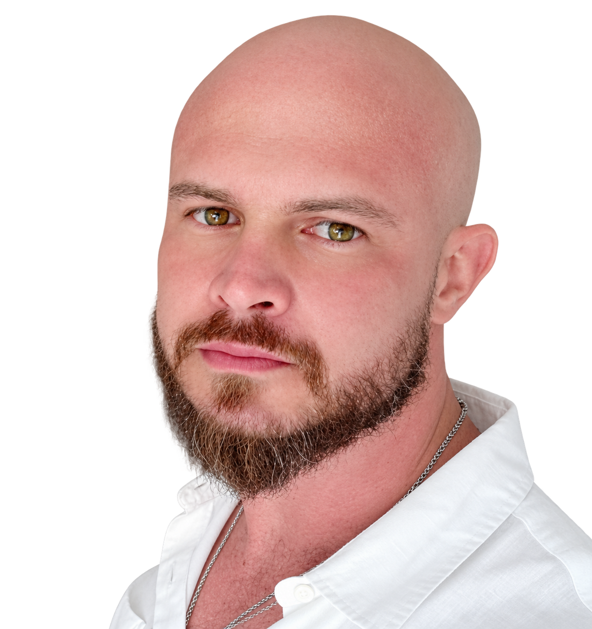 Gabriel Nicoletti olhando para a câmera